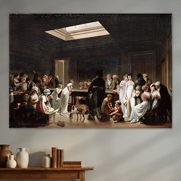 Partie de billard, Louis-Léopold Boilly