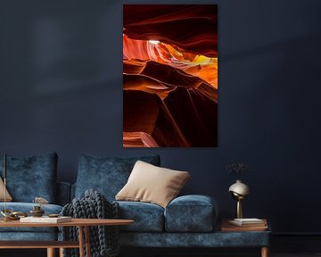 Canyons in America, Antelope Canyon by Gert Hilbink