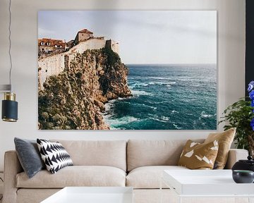 The wall of Dubrovnik by Jessie Jansen