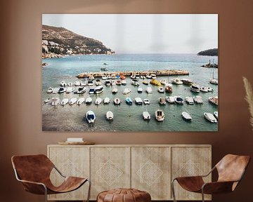 Boats in Dubrovnik by Jessie Jansen