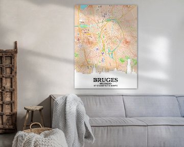 Bruges by Printed Artings