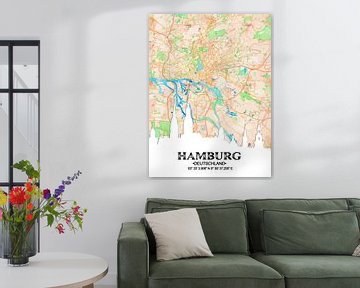 Hambourg sur Printed Artings