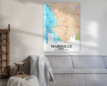 Marseille von Printed Artings