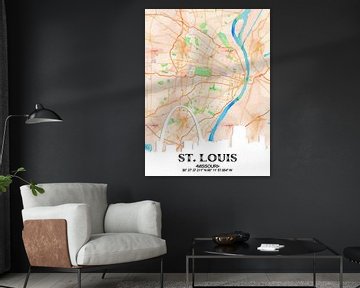 St. Louis van Printed Artings