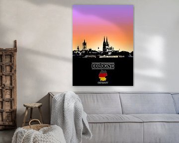 Köln von Printed Artings