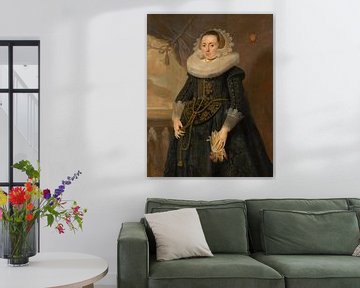 Portret van een dame, Pieter Soutman
