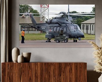 Hélicoptère Agusta Westland HH-139A de l'armée de l'air italienne - MM81796/15-40 sur Beeld Creaties Ed Steenhoek | Photographie et images artificielles