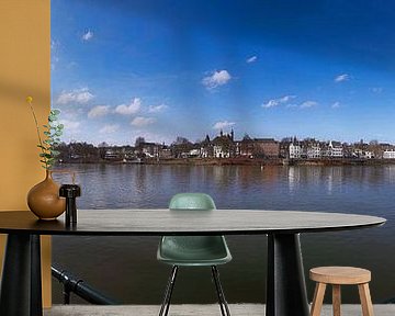 Panorama Maastricht on the Maas by Pascal Lemlijn