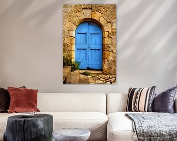 De oude blauwe deur van Halma Fotografie