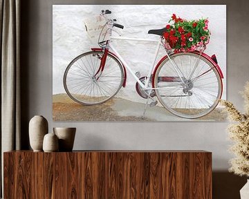 Vélo-fleur Puglia sur Inge Hogenbijl