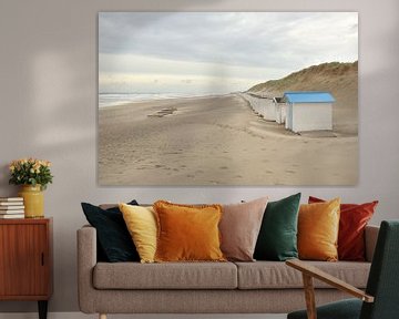 Beach houses on Texel by Denise van Gerven