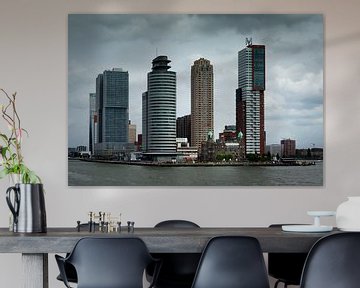 Manhattan aan de Maas (Rotterdam) van Mylène Amoureus