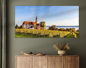 Wallfahrtskirche Birnau am Bodensee von Werner Dieterich