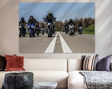 Motorcycle crew holland van Westland Op Wielen