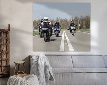 Motorcycle crew holland sur Westland Op Wielen