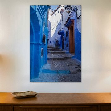 Alley in Chefchaouen, Morocco by Easycopters