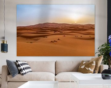 Sonnenaufgang in der Sahara von Easycopters
