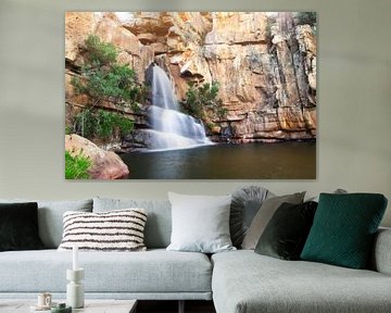 Waterfall Cederberg area South Africa by Laura Slaa