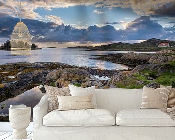 Fishing port Averøy by Arjen Roos