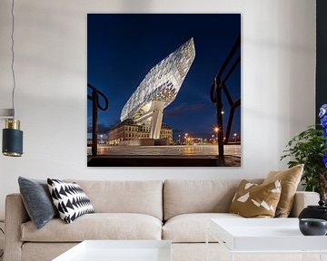 Antwerpener Hafenhaus von Zaha Hadid Architekten. von David Bleeker