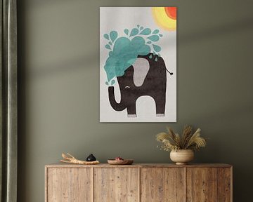 Wasserelefant von treechild .