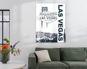 Las Vegas von Printed Artings