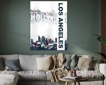 Los Angeles van Printed Artings