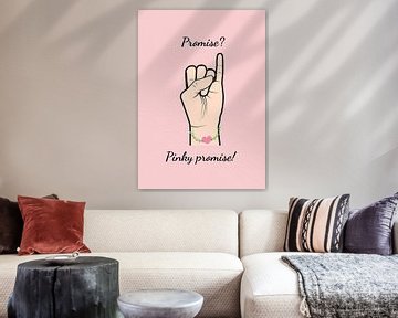 Pinky promise the promise by A De Jong