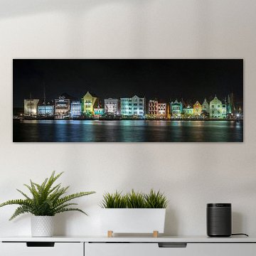 Handelskade Curaçao by Night sur Mark De Rooij