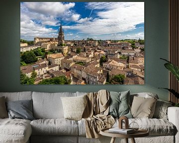 Panorama of Saint-Émilion by Easycopters