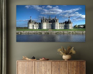Panorama des châteaux de Chambord sur Hans Kool