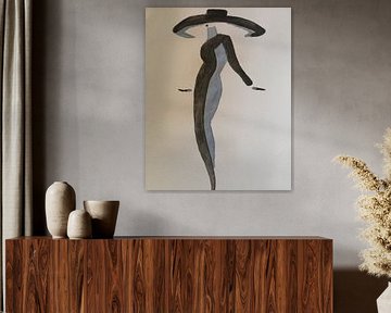 Aquarell von C. M. Haak