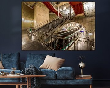 Station de métro à Paris