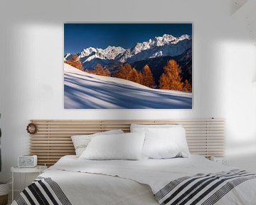 Alpen Schweiz Winter von Frank Peters