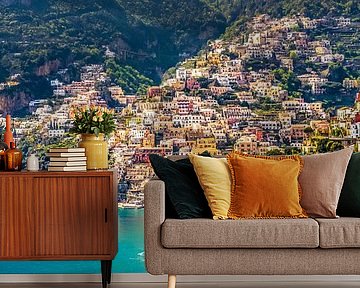 Positano, Amalfi coast in Italy by Teun Ruijters