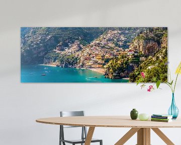 Positano, Amalfi coast in Italy von Teun Ruijters