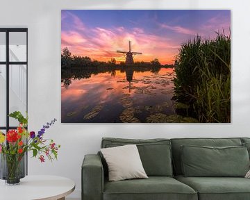 Sunrise Kinderdijk 8 by Henk Smit