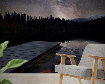 Bridge under the stars by Franziska Jungen