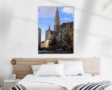 Antwerpen City van Nicky`s Prints