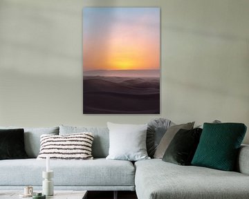 Magische zonsondergang Sahara van mirrorlessphotographer