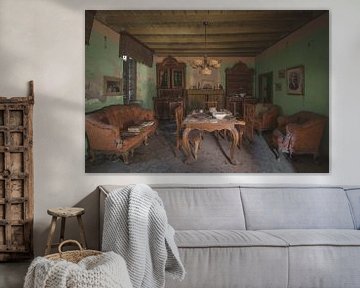 Wohnzimmer italienisches Bauernhaus von Perry Wiertz