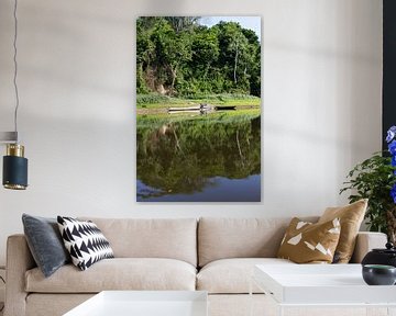 Korjaal on the Sipaliwini River by rene marcel originals