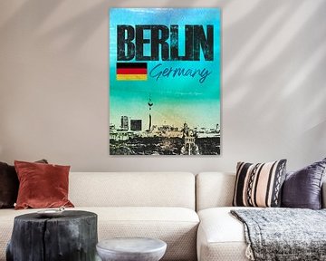 Berlijn van Printed Artings