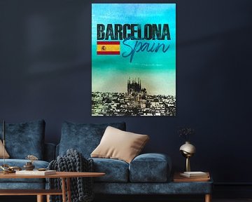 Barcelona by Printed Artings