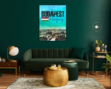 Budapest von Printed Artings