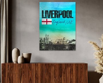 Liverpool Angleterre sur Printed Artings