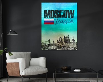 Moskau Russland von Printed Artings