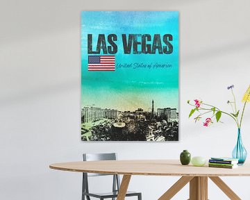Las Vegas Amérique sur Printed Artings