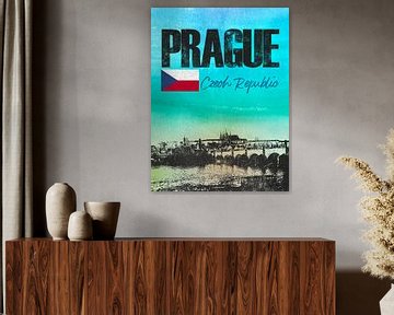 Prague Czech Republic by Printed Artings
