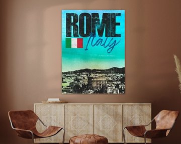 Rome Italië van Printed Artings